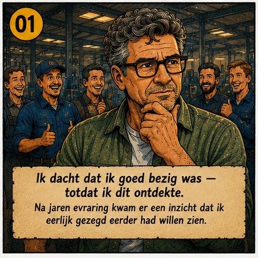 Ik dacht dat ik goed bezig was, totdat ik dit ontdekte.